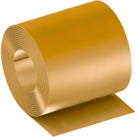 Фольга бронзовая 1x1500 мм (100 мкм) БрКМц3-1 ГОСТ 4748-2021