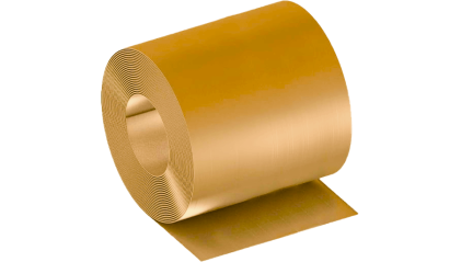 фольгу бронзовую 0,1x1500 мм (100 мкм) БрОФ6,5-0,15 купить в Уфе