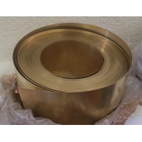 Фольга латунная 5,5x200 мм (5500 мкм) Л63 ГОСТ 2208-2007