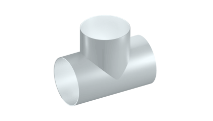 кожух оцинкованный для тройника 450x0,8 мм купить в Уфе