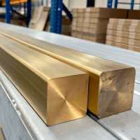 Квадрат латунный ДКВНТ 5x5 мм Л63 ГОСТ 2060-2006