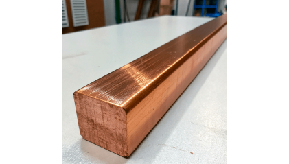 квадрат медный 8 мм М2 купить в Уфе