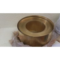 Лента латунная ДПРНП 100x0,1 мм ЛС59-1 ГОСТ 2208-2007