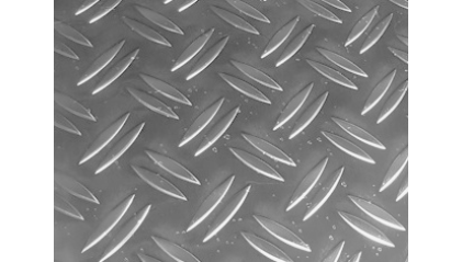 лист алюминиевый рифленый дуэт 1 мм АМг2Н2Р купить в Уфе