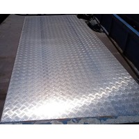 Лист алюминиевый рифленый квинтет 1x1000x2000 мм АМг2Н2 ГОСТ 21631-2023