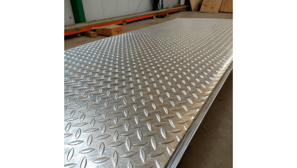 лист алюминиевый рифленый чечевица 1,5 мм АМг2Н2Р купить в Уфе