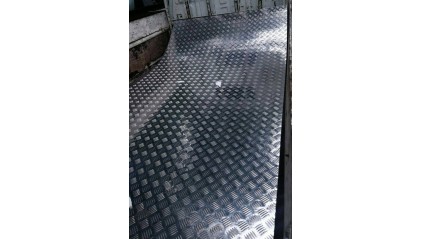 лист нержавеющий рифленый квинтет 1 мм AISI 321 купить в Уфе