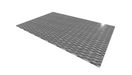 лист нержавеющий рифленый ромб 8 мм 08Х17Т купить в Уфе