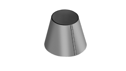 обечайку стальную коническую 3000x2020x20 мм 09Г2С купить в Уфе