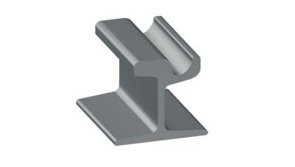 рельсы РТ58 стальные трамвайные 9 м Э76 купить в Уфе