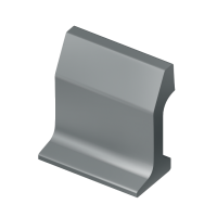 Рельсы РК50 стальные контррельсовые 5 м Э76Т ГОСТ 55497-2013