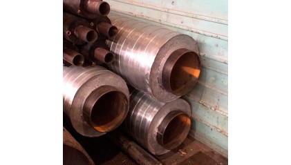 Скорлупа ППУ-ОЦ 57x50 мм для труб фото скорлупу ППУ-ОЦ 57x50 мм для труб купить в Уфе