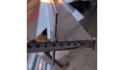 тавр алюминиевый 40x45x3 мм Д16Т купить в Уфе