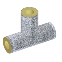 Тройник теплоизоляционный минераловатный фольгированный 1020x630 мм ГОСТ 30732-2020