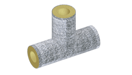тройник теплоизоляционный минераловатный 1020x630 мм купить в Уфе