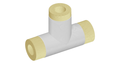 Тройник теплоизоляционный минераловатный 1220x133 мм фото тройник теплоизоляционный минераловатный 1220x133 мм купить в Уфе