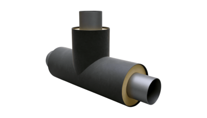 тройник в ППУ-ПЭ изоляции 108х4-45х4 мм купить в Уфе