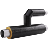 Тройник параллельный в ППУ-ПЭ изоляции 108x180x3 мм ГОСТ 30732-2020