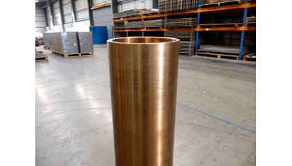 трубу бронзовую литую 85x10 мм БрБ2 купить в Уфе