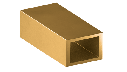 трубу латунную профильную прямоугольную ДПРНТ 72x20x2 мм Л68 купить в Уфе
