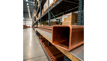 трубу медную профильную квадратную ДКВНТ 10x10x2,5 мм М1ф купить в Уфе