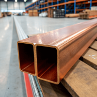 Труба медная профильная прямоугольная ДПРНМ 110x30x3,5 мм МНЖ5-1 ТУ 48-21-295-82