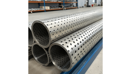 трубу нержавеющую перфорированную электросварную 38x2 мм AISI 409 купить в Уфе