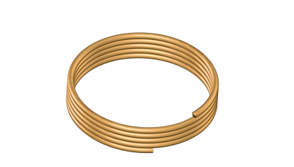 трубку латунную капиллярную ДКРНМ 1,2x0,35 мм Л68 купить в Уфе