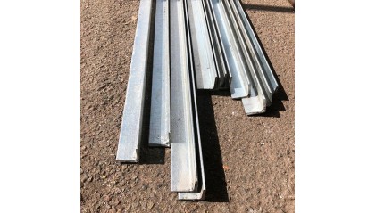 уголок стальной оцинкованный равнополочный 80x80x7 мм Ст3пс купить в Уфе