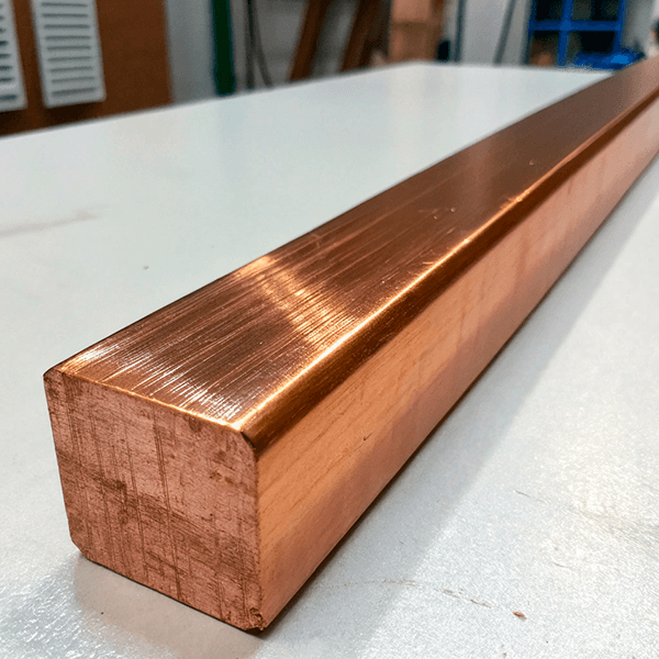 Квадрат медный 5 мм М1 ГОСТ 1535-2016 фото