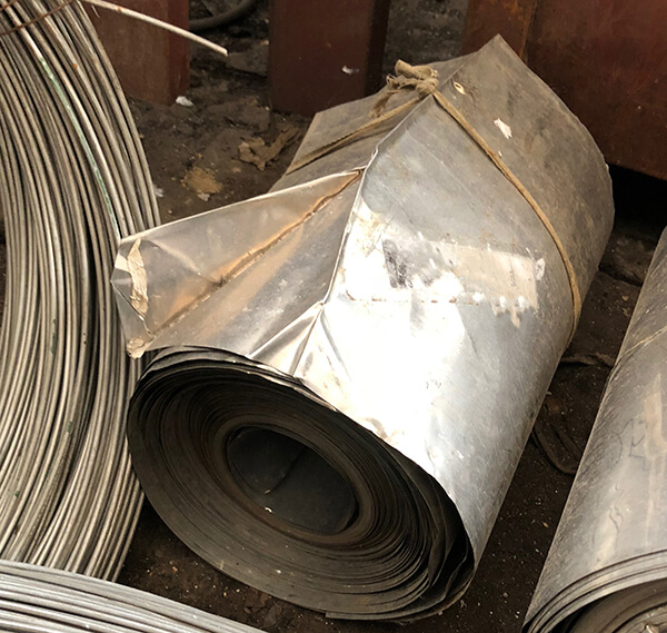 Лента нержавеющая бандажная 20x0,7 мм AISI 201 DIN 50049 фото