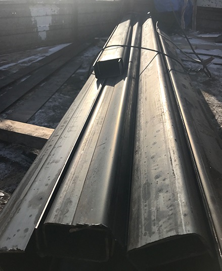 Швеллер нержавеющий гнутый 100x50x5 мм AISI 304 DIN 1026-1 фото