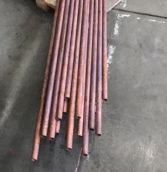 Труба медная бесшовная ДКРНМ 8x1 мм М3 ГОСТ 617-2006 фото